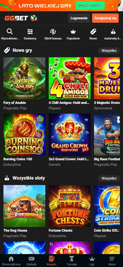 Zrzut ekranu mobilnego bonusu bez depozytu w GGBet Casino